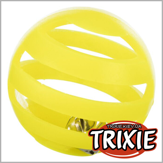 ТРИКСИ Украина - Набор мячей с колокольчиком Trixie Set of Toy Balls (4см * 4шт.)
