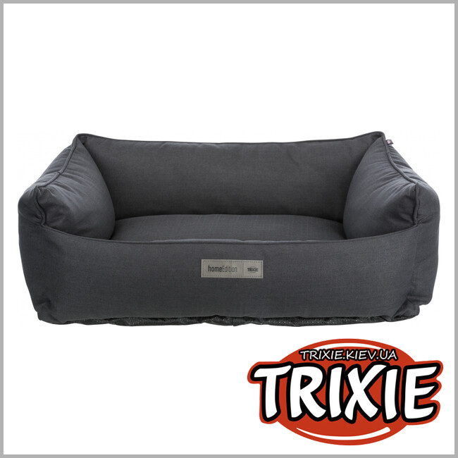 ТРИКСИ Украина - Лежак Trixie Farello Bed (черный 100*70 cm)