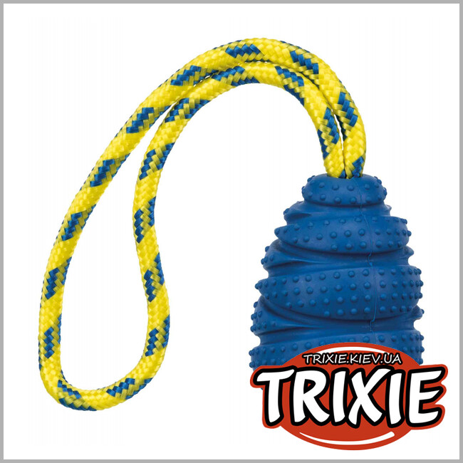 ТРИКСИ Украина - Прыгун на канате TRIXIE (резина, 9 см/30 см)
