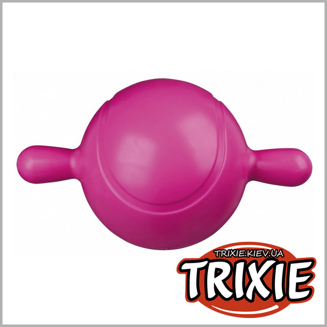 ТРИКСИ Украина -  TPR мяч с ручками для собак TRIXIE