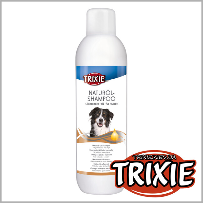 ТРИКСИ Украина - Шампунь с маслами макадамии и облепихи для собак TRIXIE - Natural-Oil (макадамии и облепихи  1л)