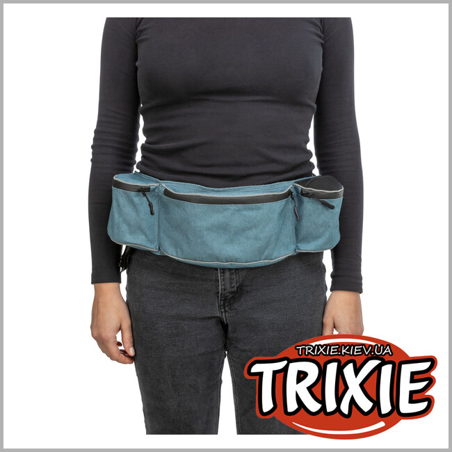 ТРИКСИ Украина - Сумка на пояс Trixie 32301 "Baggy Belt", ремень:62-125см