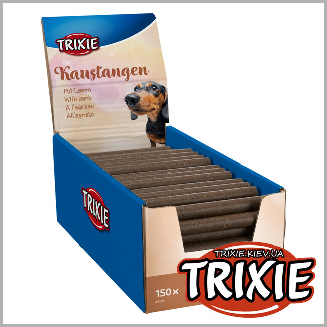 ТРИКСИ Украина -  Палочки жевательные TRIXIE (баранина, 32 гр/шт, уп.150 шт)