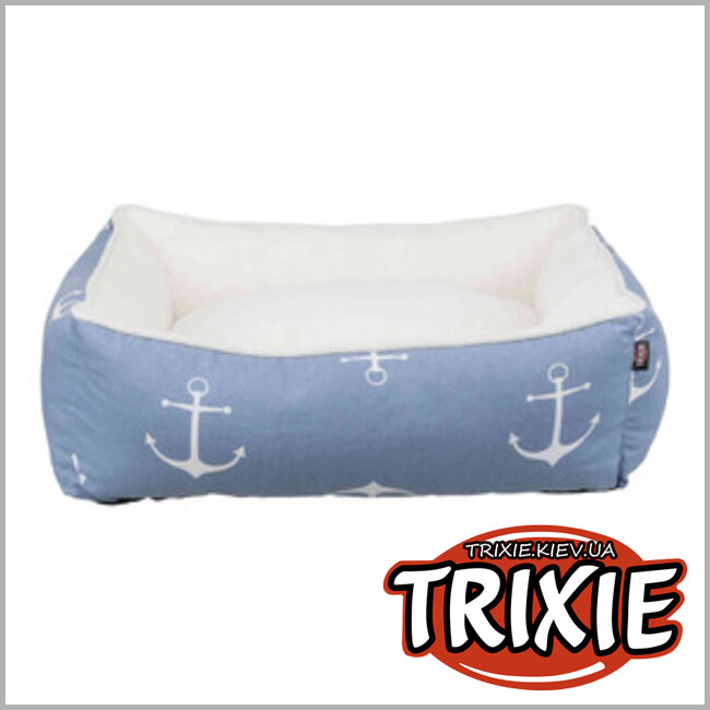 ТРИКСИ Украина - Мягкое место Anchor - TRIXIE (65х50см, синий/белый)