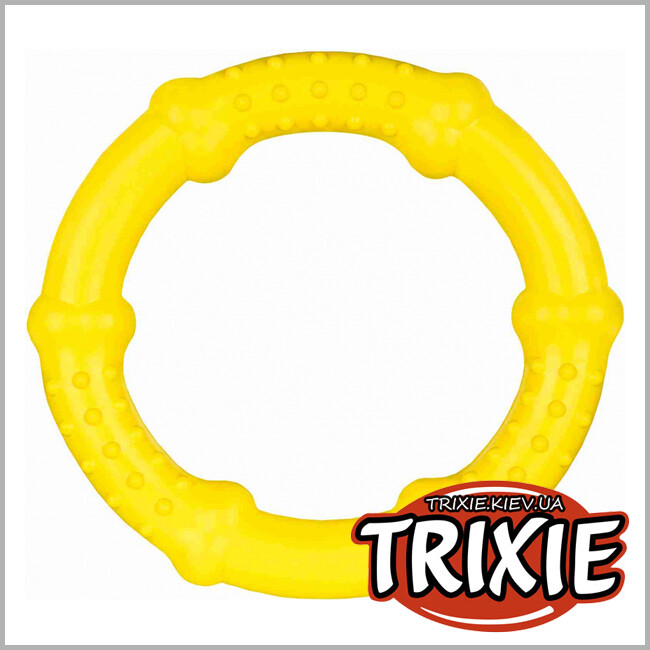 ТРИКСИ Украина - Кольцо резиновое литое для собак TRIXIE (15см)
