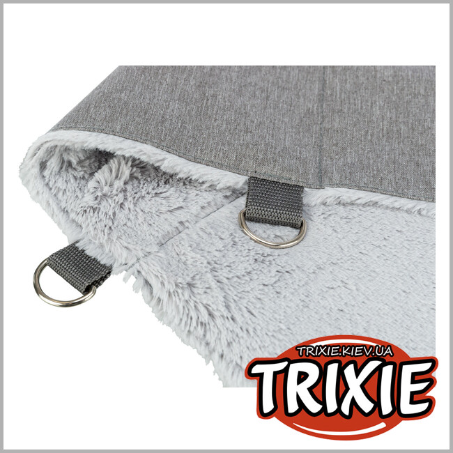 ТРИКСИ Украина - Дорожное одеяло для животных Trixie 28234 "Amy", 100х70см, серый