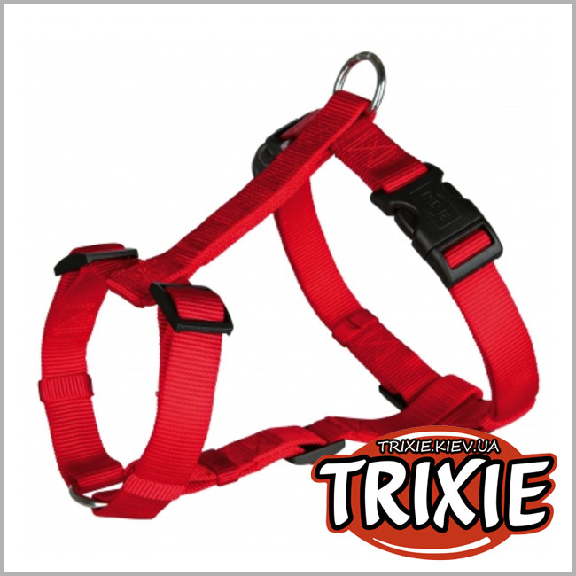 ТРІКСІ Україна - Шлей для собак TRIXIE (Розмір:40-65см, Колір:червоний)
