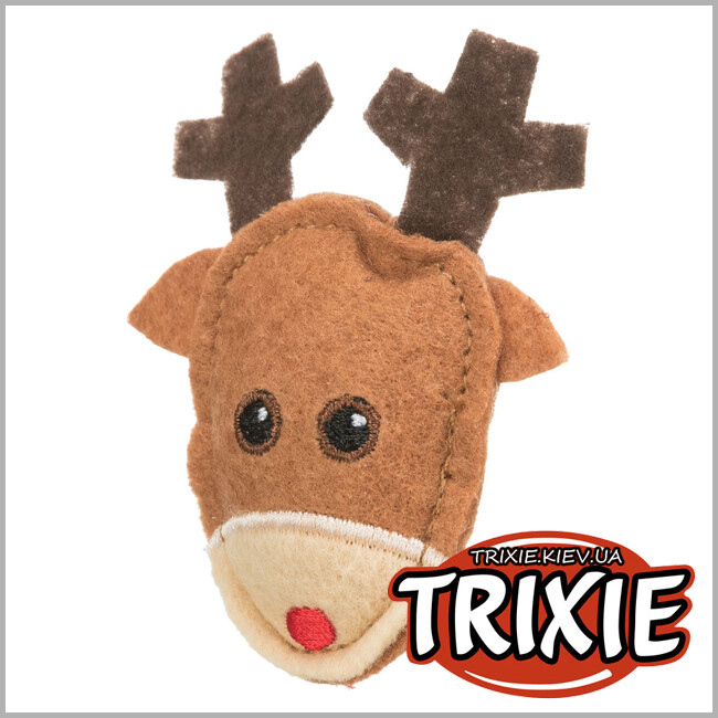 ТРИКСИ Украина - Рождественский набор: Trixie 92548 лось/фигурка пряника (фетр), 8см(2шт/уп)