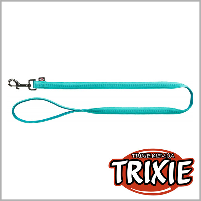 ТРІКСІ Україна - Повідець Softline Elegance - TRIXIE (Розмір ML: 1.00м/20мм, океан/петрол)