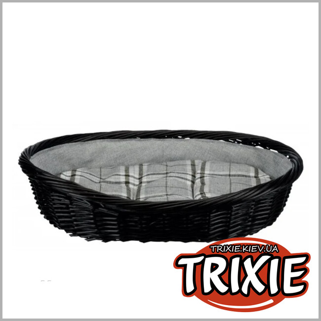 ТРИКСИ Украина - Набор плетён.корзин TRIXIE с матрацом (50/60/70/80/90/100 cм, тёмно-корич. (6шт.)