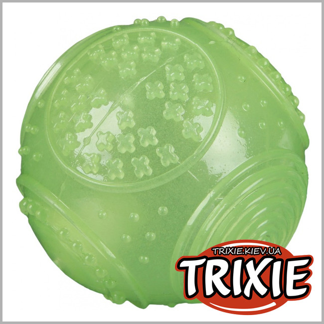 ТРИКСИ Украина - Светящийся мяч для собак TRIXIE