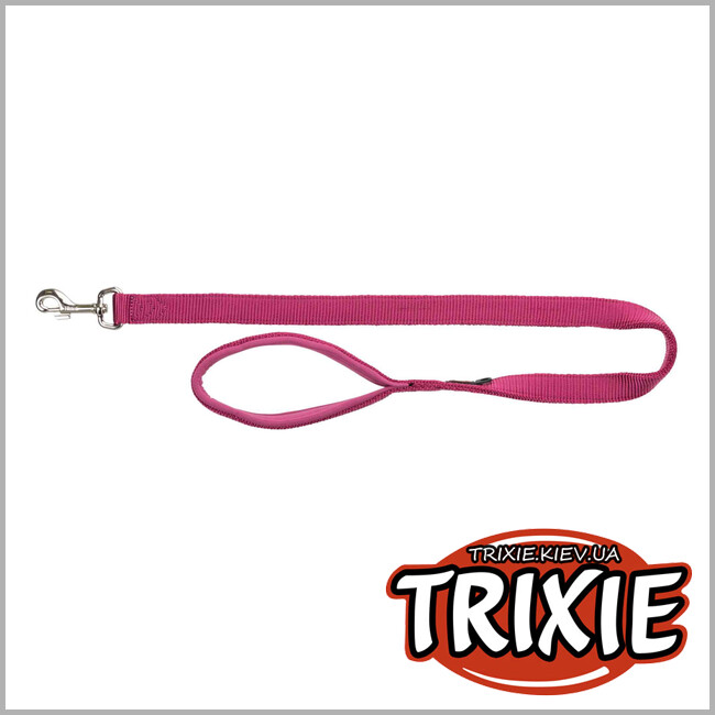 ТРІКСІ Україна - Повідець Premium-TRIXIE (Розмір L-XL: 1м/25мм, світло-ліловий)