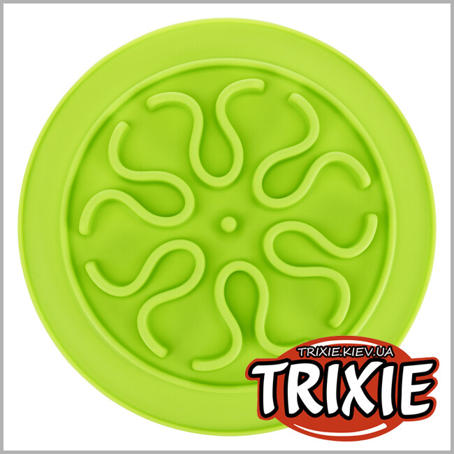ТРИКСИ Украина - Миска для медленного кормления Trixie Slow Feed (силикон 24см)