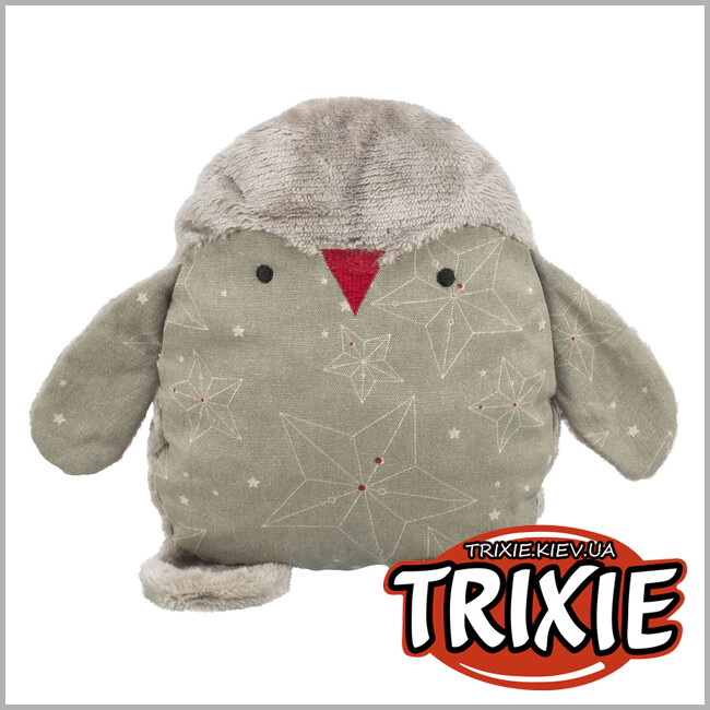 ТРИКСИ Украина - Рождественский пингвин, Trixie 92624 ткань/плюш, 24см