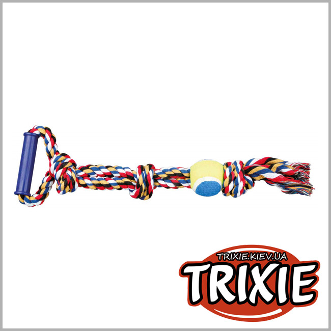 ТРИКСИ Украина - Канат с мячем для собак TRIXIE - Denta Fun
