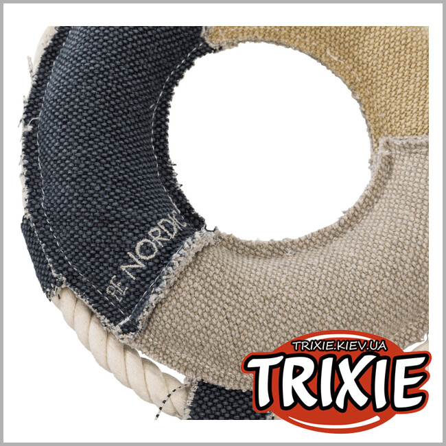 ТРИКСИ Украина - Игрушка BE NORDIC-TRIXIE спасательный круг (ткань, 30см)