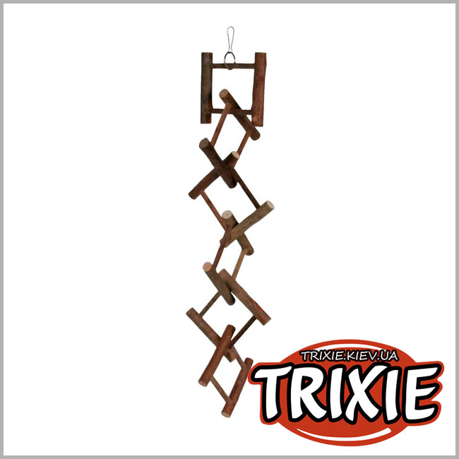 ТРІКСІ Україна - Сходи для птахів TRIXIE - Natural Living (12х58 см)