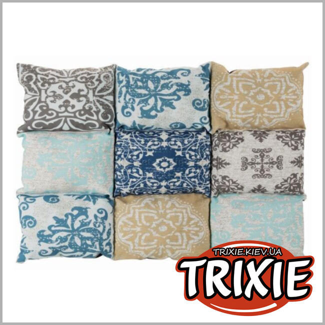 ТРИКСИ Украина - Подстилка для собак Trixie-Patchwork (размер 80х55см, синий/беж)