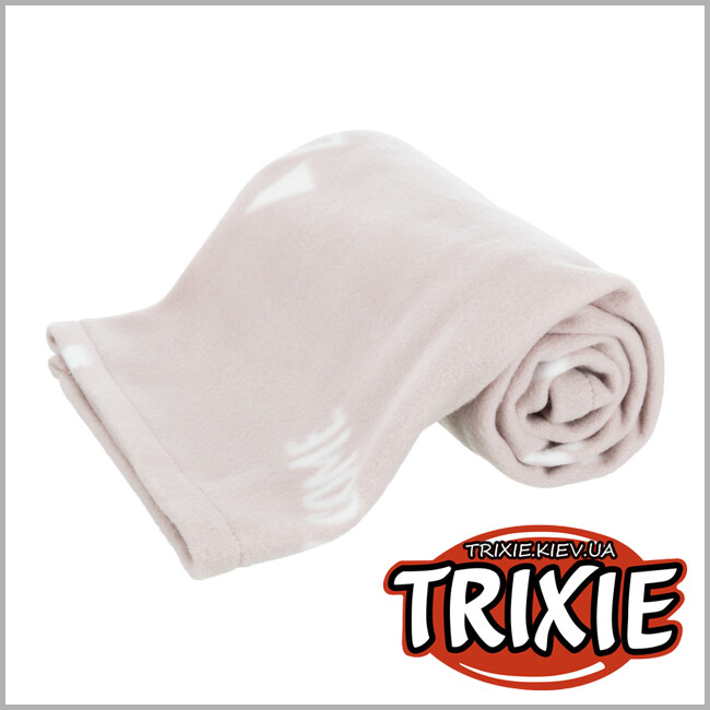 ТРИКСИ Украина - Подстилка Junior-TRIXIE (флис,S–М: 100х70см,серо-коричневый)
