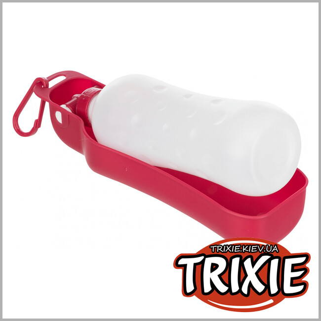 ТРИКСИ Украина - Поилка раскладная дорожная с миской Trixie Bottle with Bowl   (Обьем: 500мл)