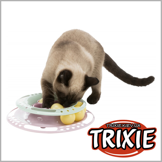 ТРІКСІ Україна - Гра трек з кульками Trixie Junior Kitten Circle (24см)