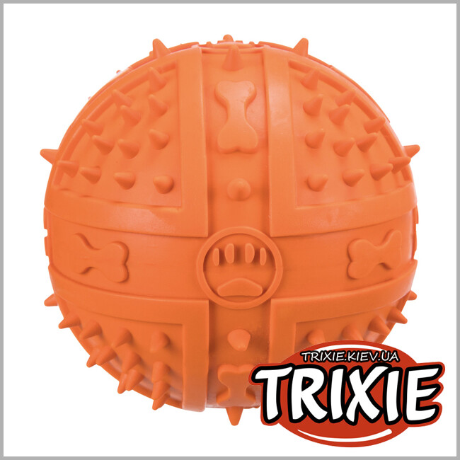 ТРИКСИ Украина - Мяч с пищалкой для собак TRIXIE (Размер: 9см)