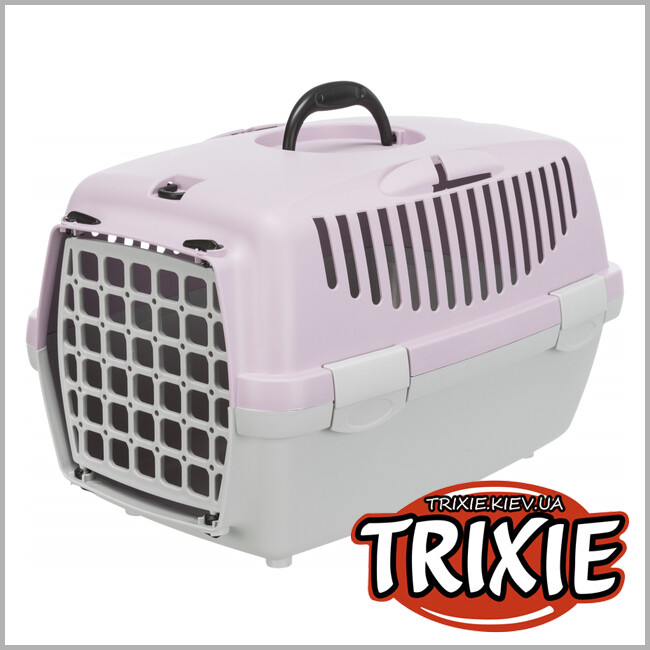 ТРИКСИ Украина - Переноска Trixie Capri Transport Box 1  ( 32*31*48 cm сиреневый)