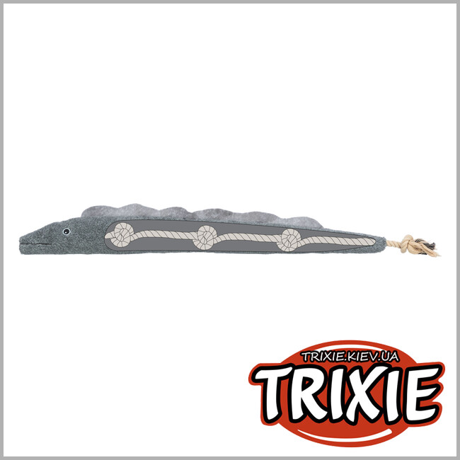 ТРИКСИ Украина - Угорь BE NORDIC игрушка Trixie 36048 Kaрл (плюш/канат), 75см