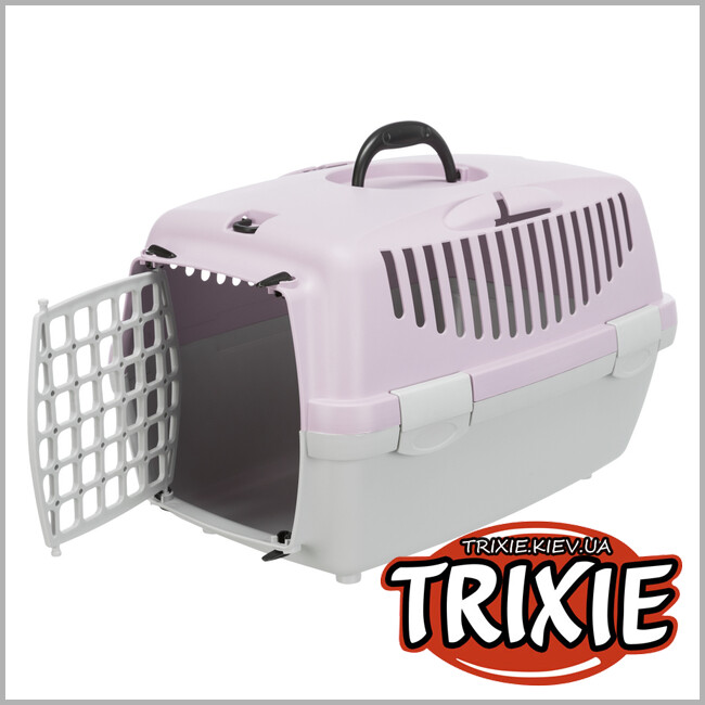 ТРИКСИ Украина - Переноска Trixie Capri Transport Box 1  ( 32*31*48 cm сиреневый)