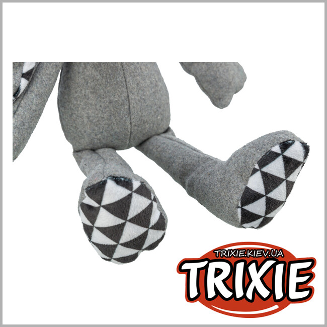 ТРИКСИ Украина - Игрушка для собак Trixie 36088 Кролик из ткани 39 см