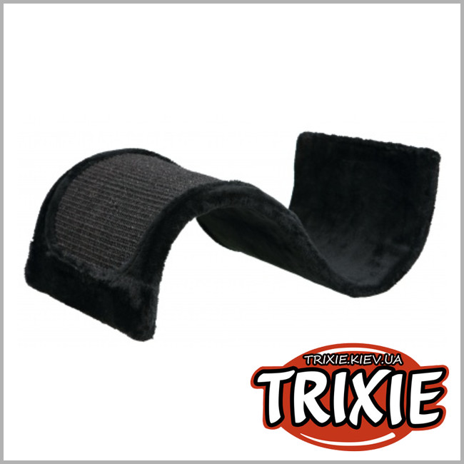 ТРІКСІ Україна - Драпак хвиля TRIXIE Wavy (плюш 29*18*50 см чорна)
