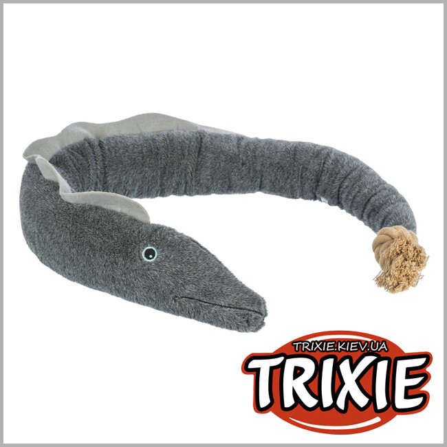 ТРИКСИ Украина - Игрушка угорь Карл BE NORDIC Trixie 36049  (плюш/канат), 94см