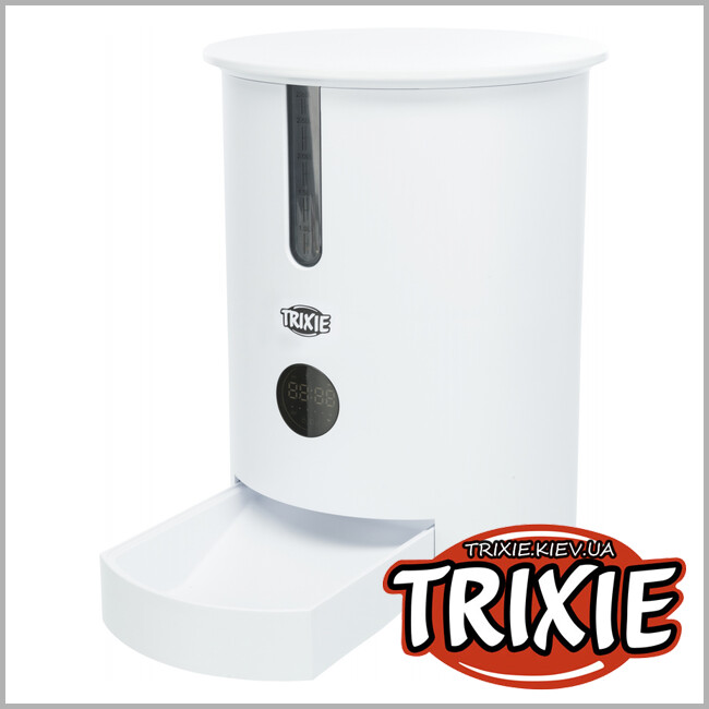 ТРИКСИ Украина - Автоматическая кормушка с динамиком Trixie TX9 Automatic Food Dispenser  (2.8л / 22*28*22см)