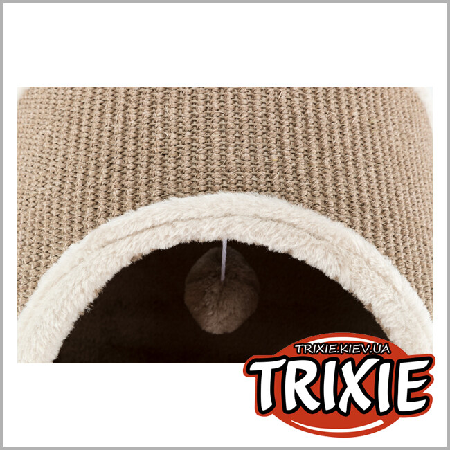 ТРИКСИ Украина - Домик тоннель  Trixie Scratching Tunnel (плюш 30*38*110cm)
