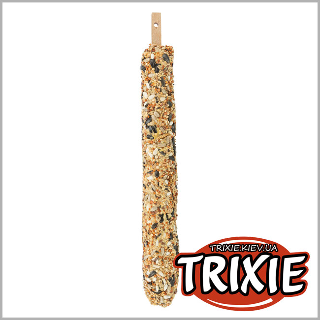ТРИКСИ Украина - Кормовая планка для птиц Trixie 50682 с пшеном 30 см