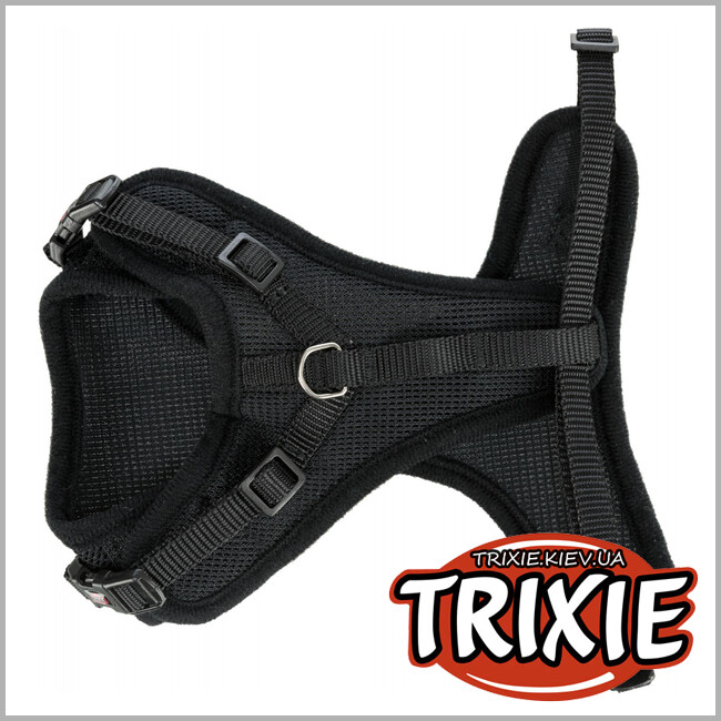 ТРИКСИ Украина - Сетчатая Y-образная шлеяTrixie Mesh Y-Harness ( поводок: 100см. размер: 39-60 см / 10 мм.)