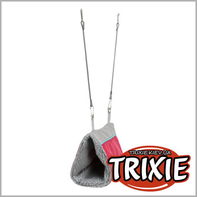 ТРІКСІ Україна - Будиночок гамак TRIXIE для хом'яка(плюш 9*16*12см)