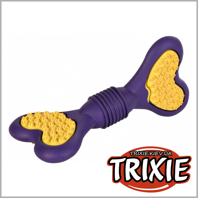 ТРИКСИ Украина - Резниновая кость для собак TRIXIE - Denta Fun