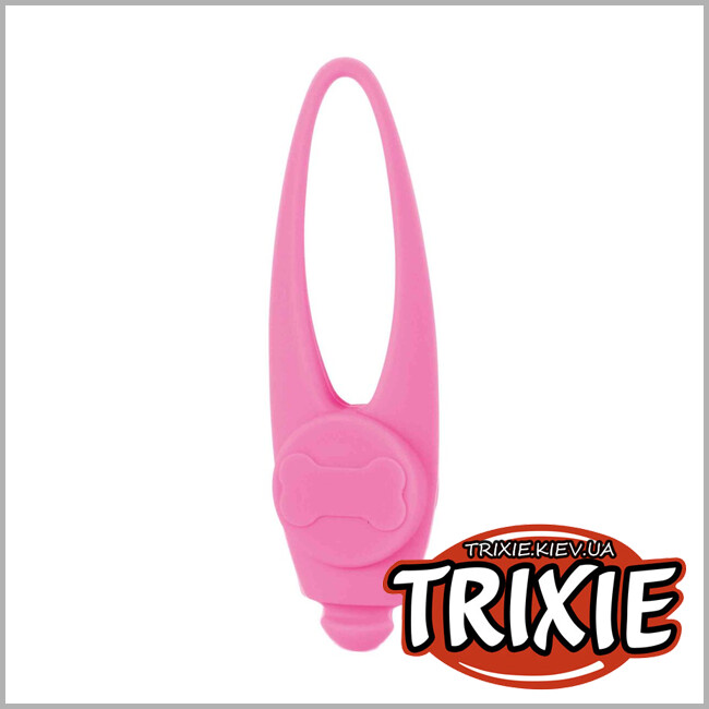 ТРИКСИ Украина - Брелок-фонарик Trixie 13448 для собак с водоотталкивающим покрытием силикон 11х3,5 см