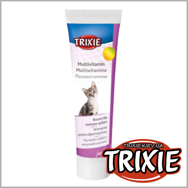ТРИКСИ Украина - Мультивитаминная паста TRIXIE для котят (100гр)