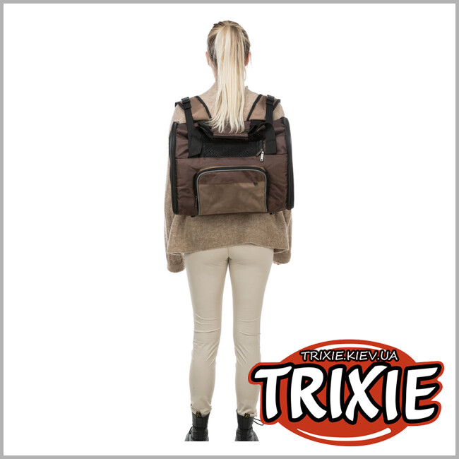 ТРИКСИ Украина - Рюкзак для переноски животных Trixie 28871 Shiva Backpack 41 × 30 × 21 см, до: 8 кг