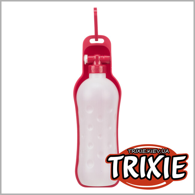 ТРИКСИ Украина - Поилка раскладная дорожная с миской Trixie Bottle with Bowl   (Обьем: 500мл)