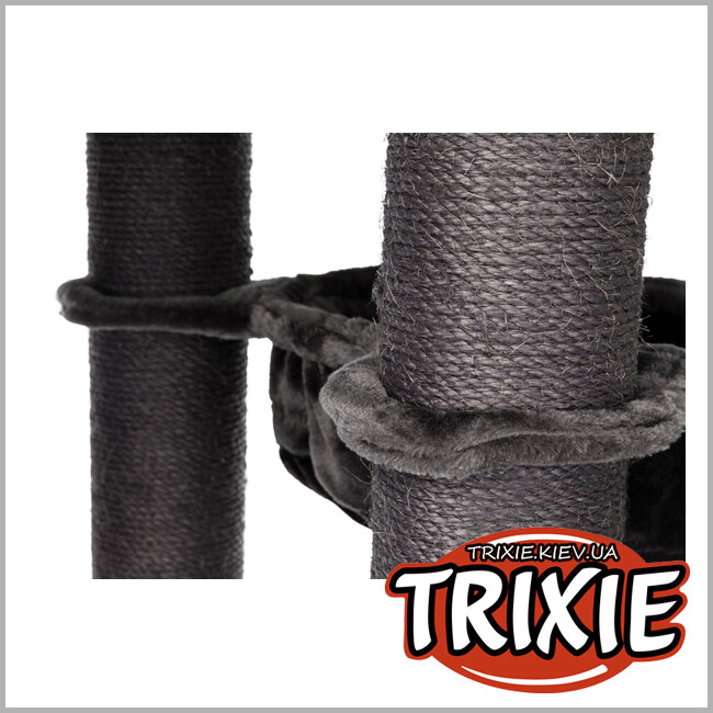 ТРІКСІ Україна - Будиночок-драпак для тварин Trixie 44670 XXL"Amadeus", 163см,антрацит