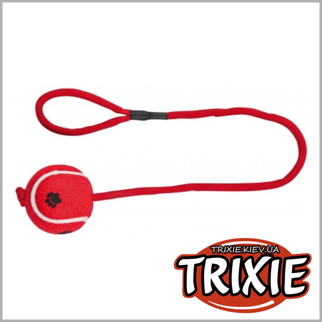 ТРИКСИ Украина - Теннисный мяч на веревке для собак TRIXIE