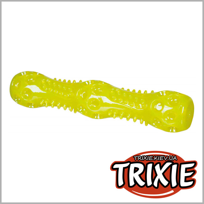 ТРИКСИ Украина -  TPR палочка с звуком для собак TRIXIE (каучук / звук 28см)