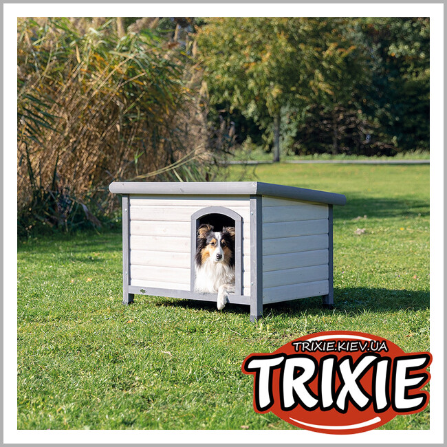ТРИКСИ Украина - Будка для средних собак TRIXIE - Natura 39553 (Сосна Размер: 116х76х82см)