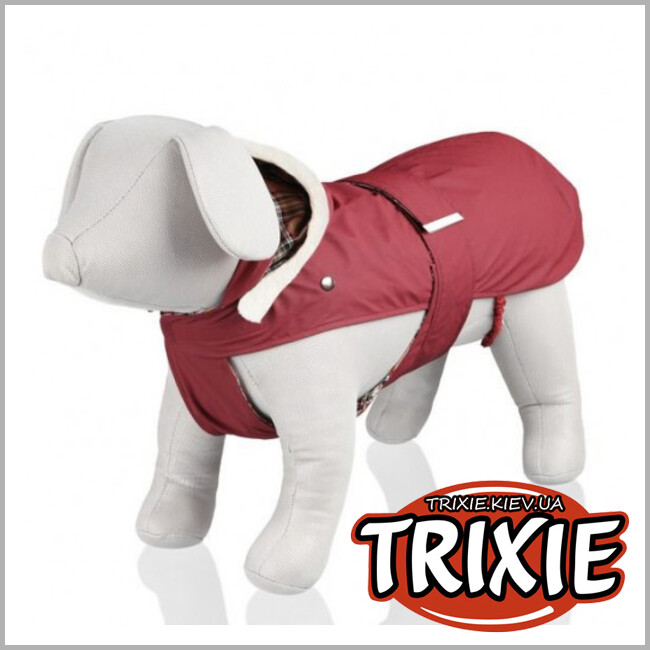 ТРИКСИ Украина - Trixie куртка Firenze (33 см, бордо)