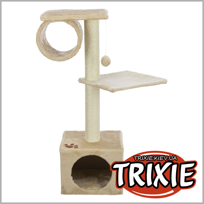 ТРІКСІ Україна - Будиночок-драпак для котів Trixie 43951 "San Fernando", 106см, беж