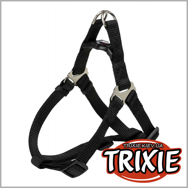 ТРІКСІ Україна - Шлей Premium-TRIXIE (50-65 см/20 мм, чорний)
