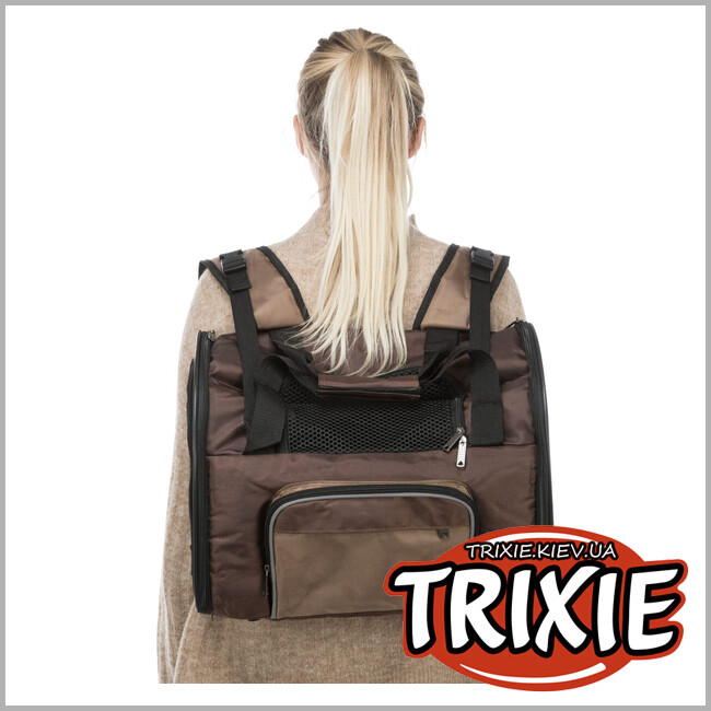 ТРИКСИ Украина - Рюкзак для переноски животных Trixie 28871 Shiva Backpack 41 × 30 × 21 см, до: 8 кг